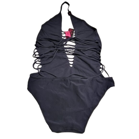 Black Sexy Swimsuit - NEW With Tags- SIZE M - Picture 1 of 7